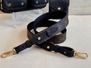 Utility Crossbody Leder schwarz