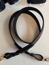 Utility Crossbody Leder schwarz