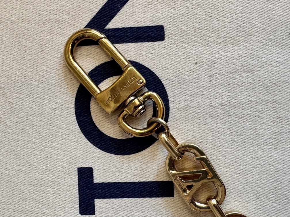 Taschenschmuck bagchain My LV chain