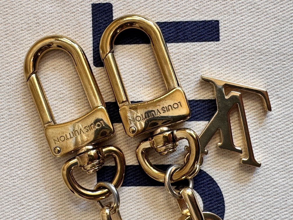 Taschenschmuck bagchain My LV chain