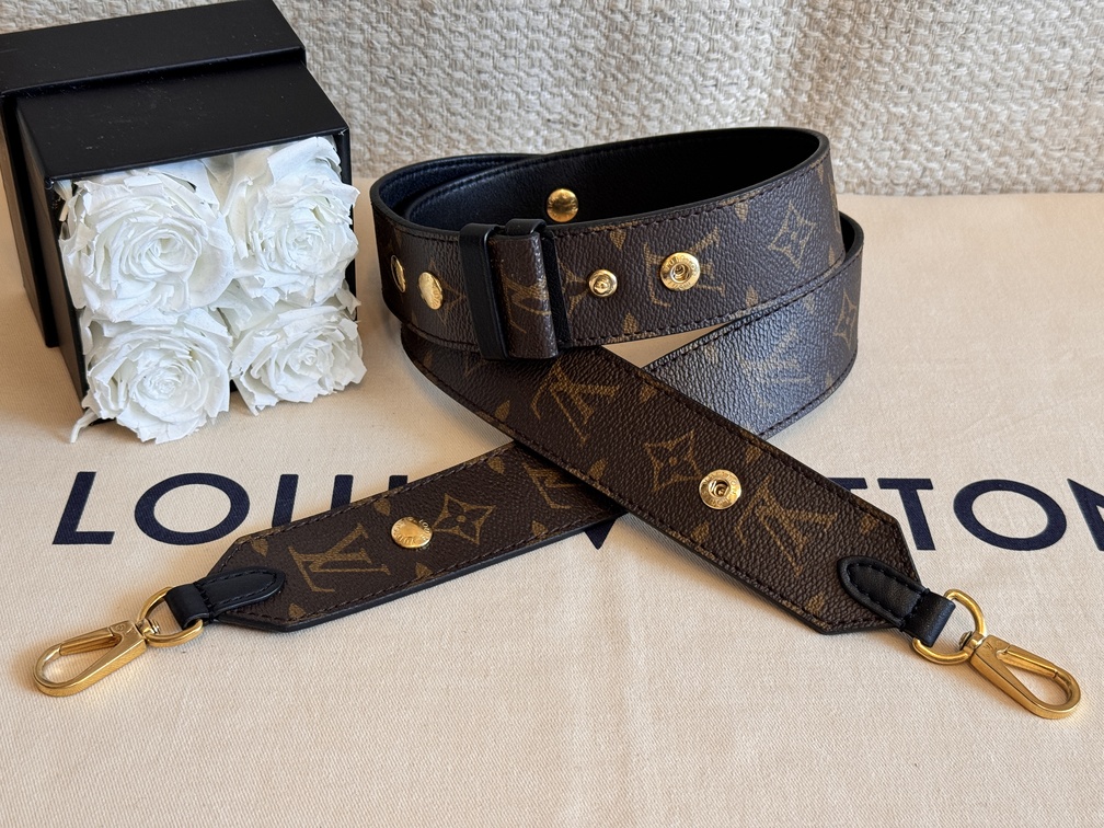 Bandouliere Gurt Monogram schwarz