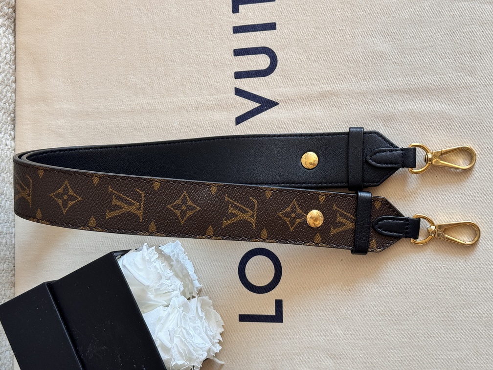 Bandouliere Gurt Monogram schwarz