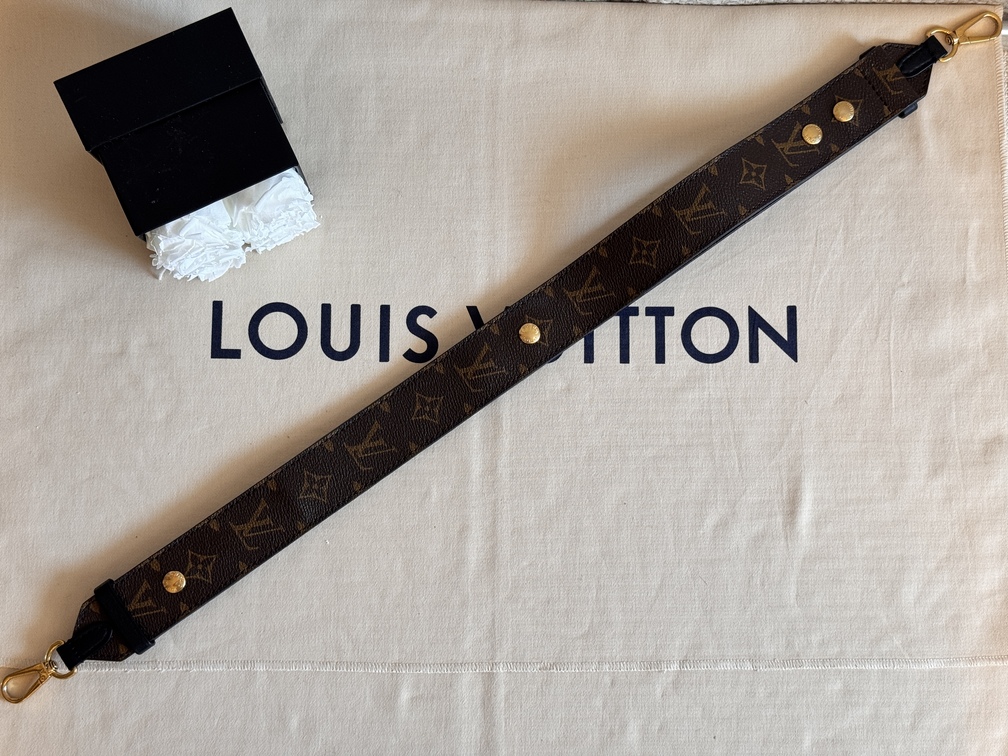 Bandouliere Gurt Monogram schwarz