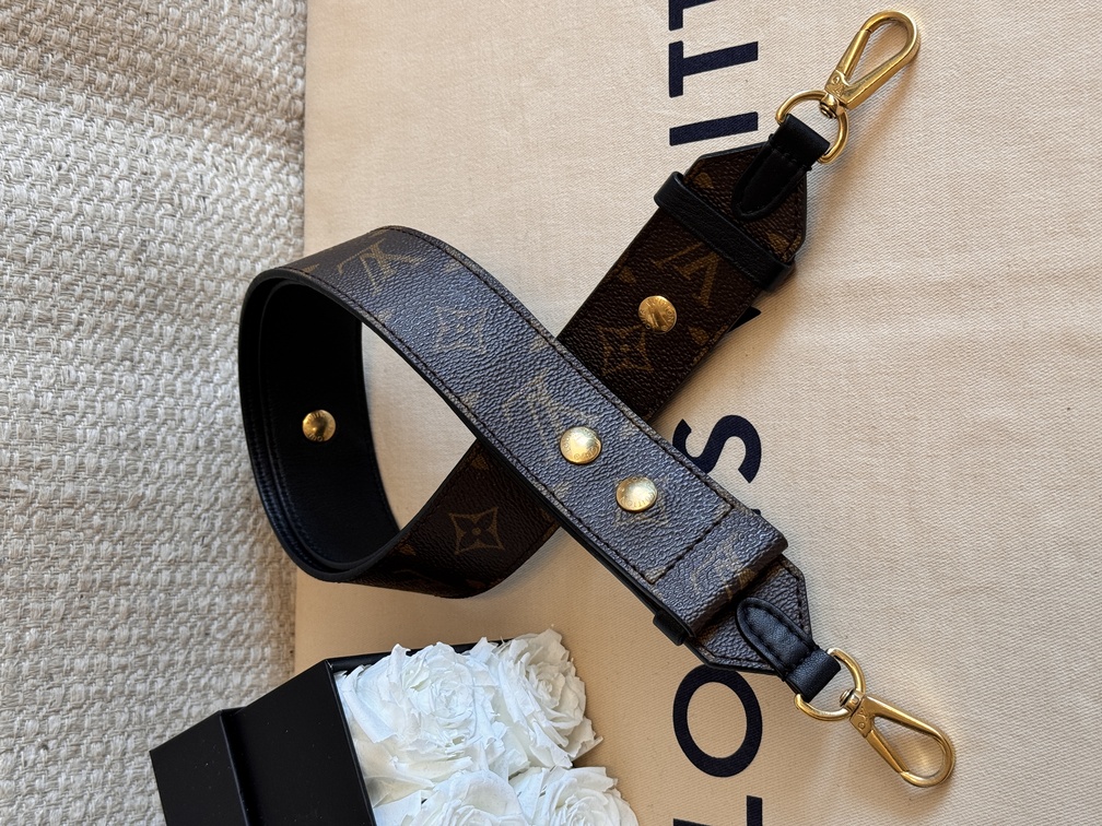 Bandouliere Gurt Monogram schwarz