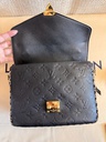 Pochette Metis Tressage braided schwarz