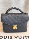 Pochette Metis Tressage braided schwarz