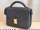 Pochette Metis Tressage braided schwarz