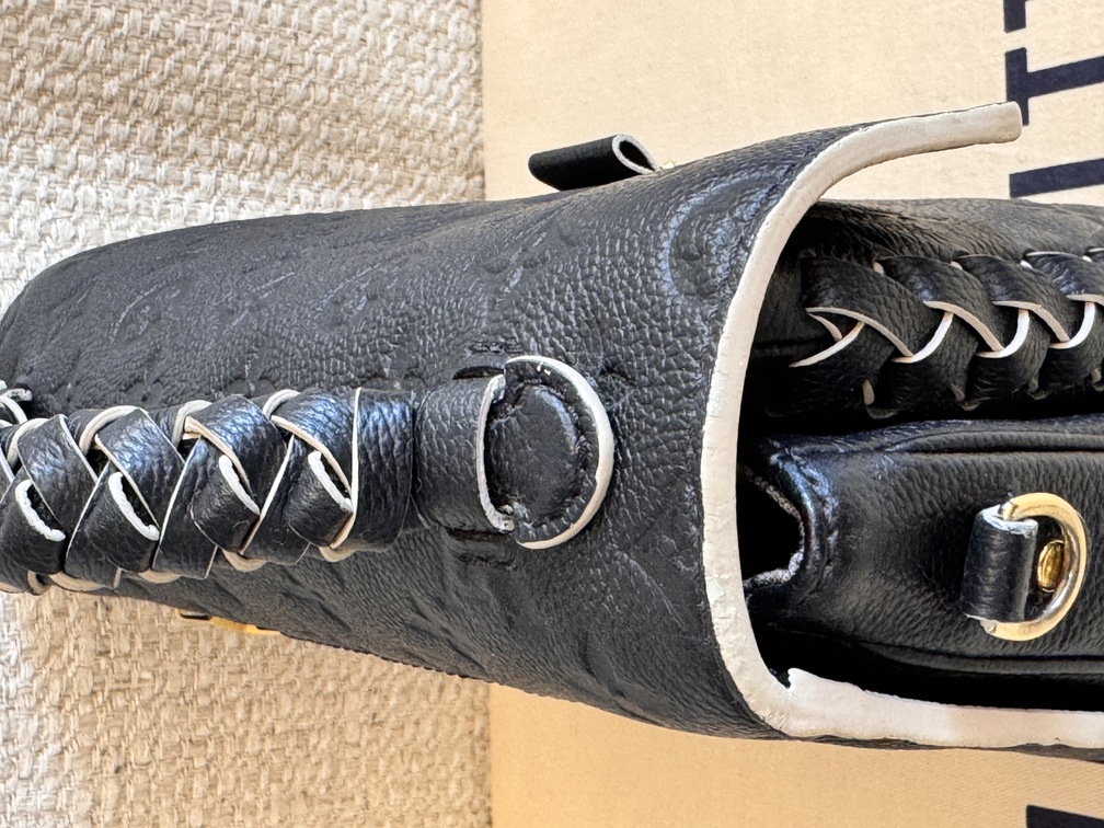 Pochette Metis Tressage braided schwarz