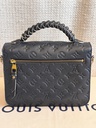 Pochette Metis Tressage braided schwarz