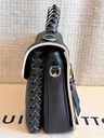 Pochette Metis Tressage braided schwarz