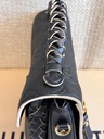 Pochette Metis Tressage braided schwarz