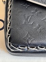 Pochette Metis Tressage braided schwarz
