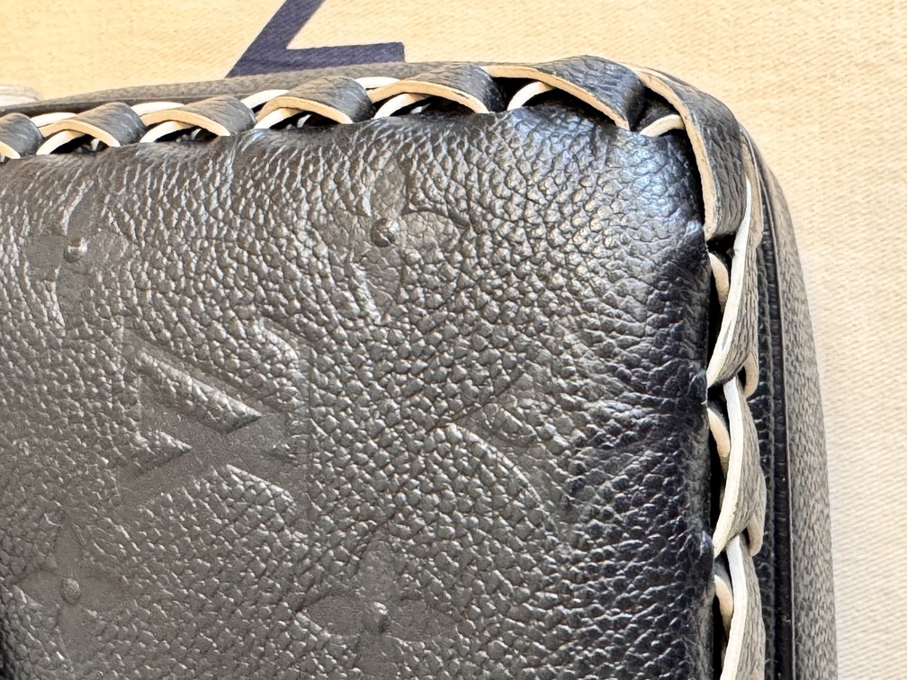 Pochette Metis Tressage braided schwarz