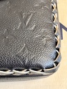 Pochette Metis Tressage braided schwarz