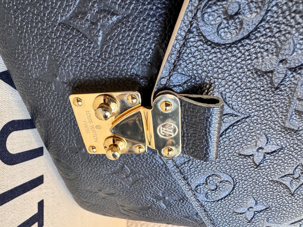 Pochette Metis Tressage braided schwarz