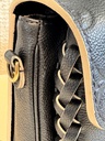 Pochette Metis Tressage braided schwarz