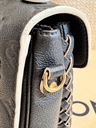 Pochette Metis Tressage braided schwarz