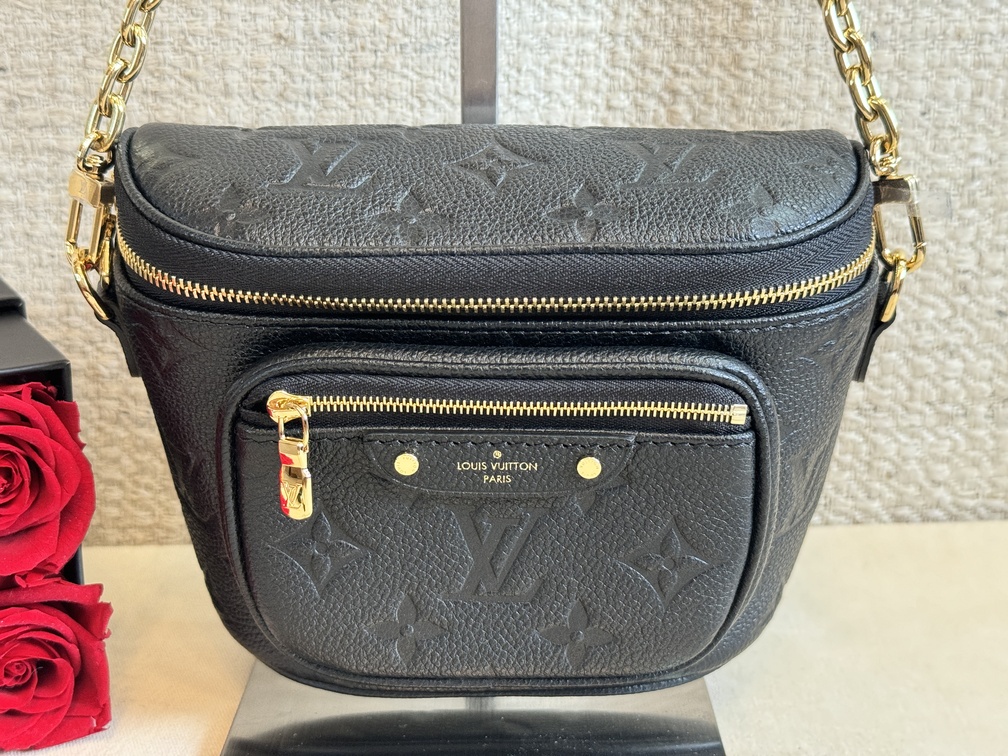 Mini Bumbag Empreinte schwarz