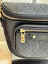 Mini Bumbag Empreinte schwarz