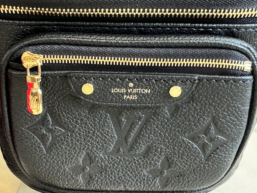 Mini Bumbag Empreinte schwarz
