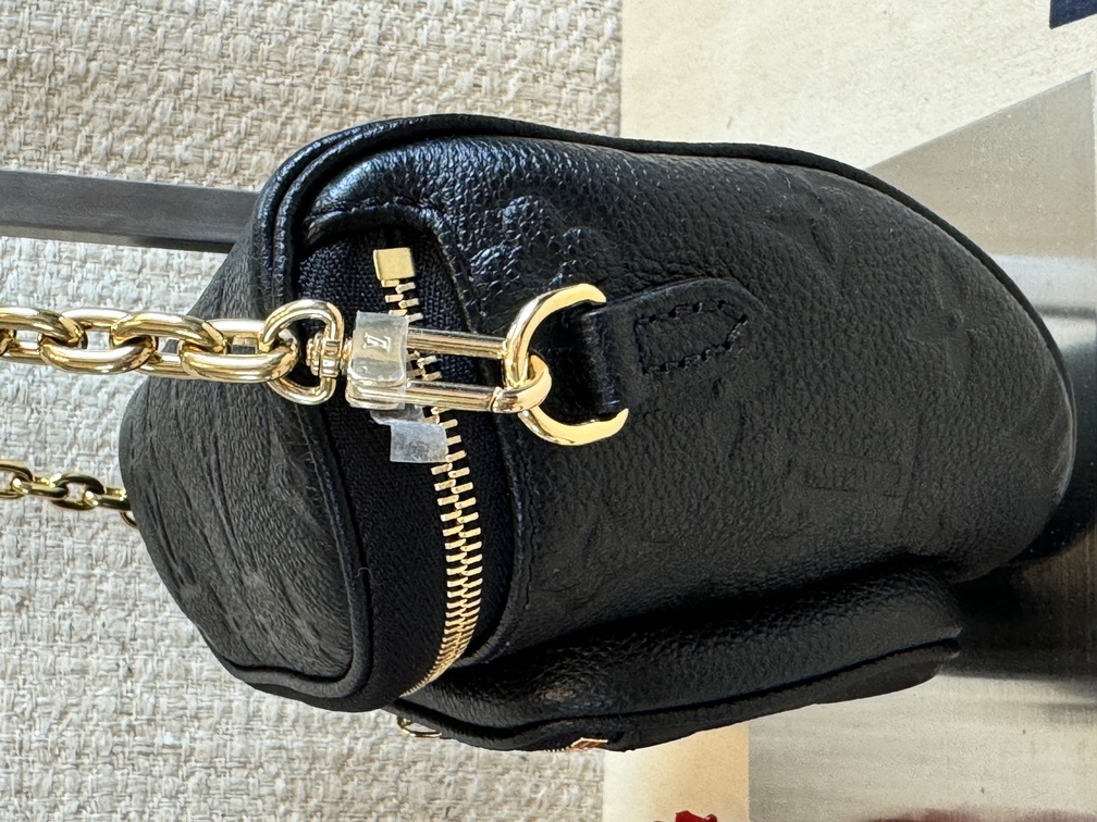 Mini Bumbag Empreinte schwarz