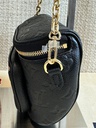 Mini Bumbag Empreinte schwarz