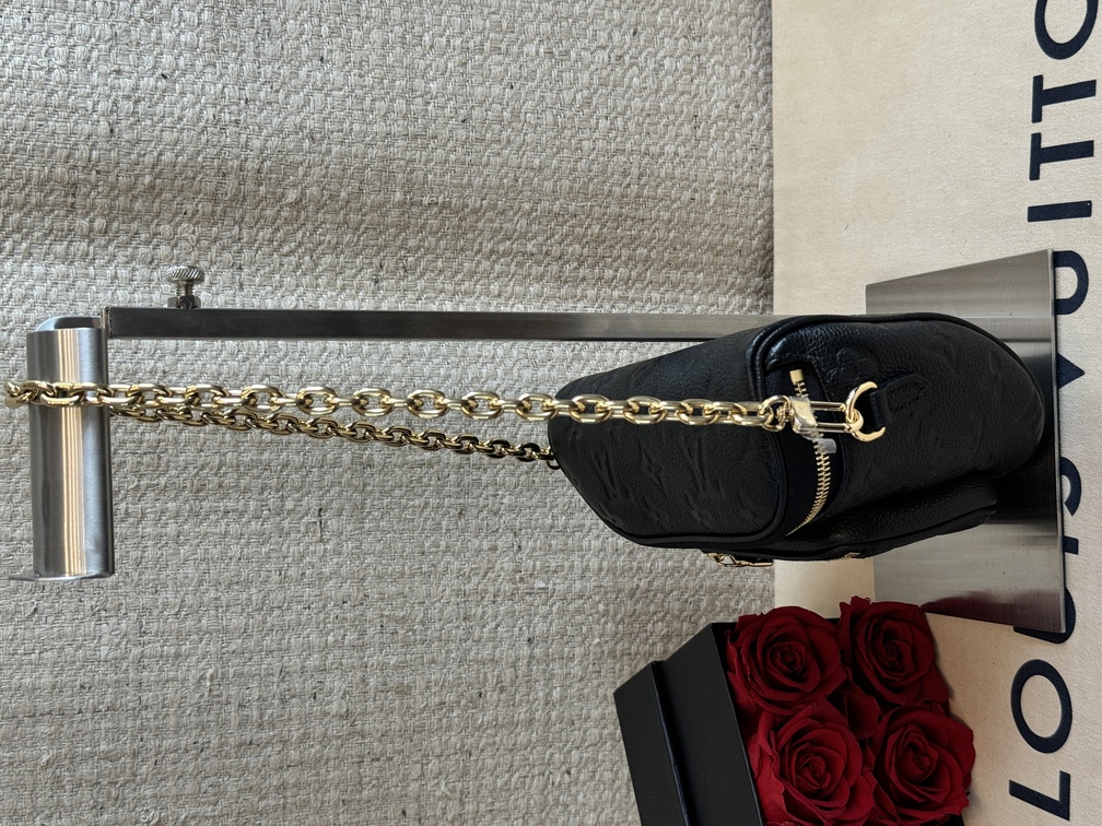 Mini Bumbag Empreinte schwarz