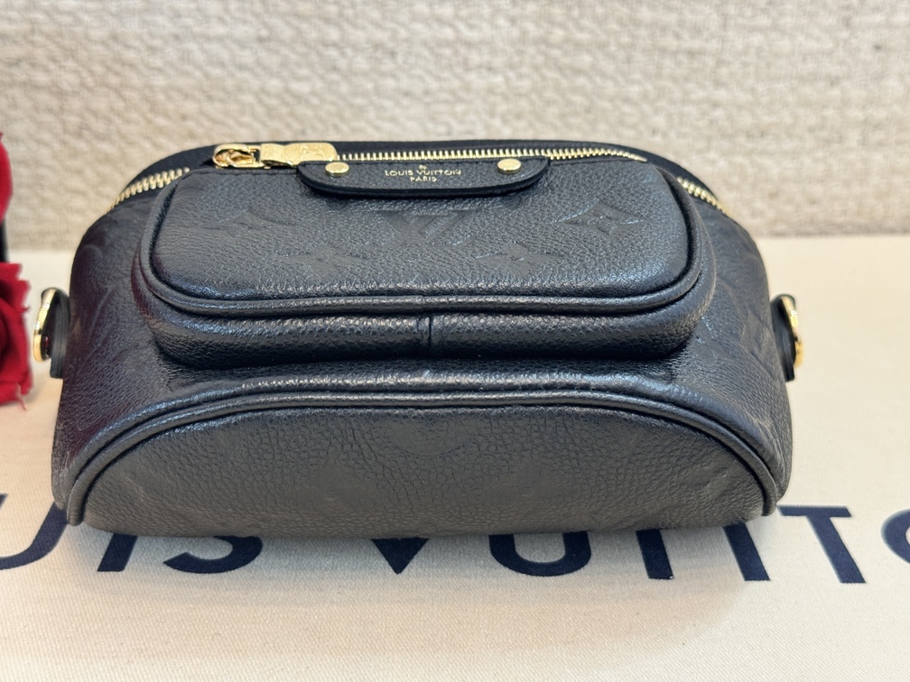 Mini Bumbag Empreinte schwarz