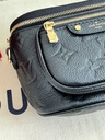 Mini Bumbag Empreinte schwarz