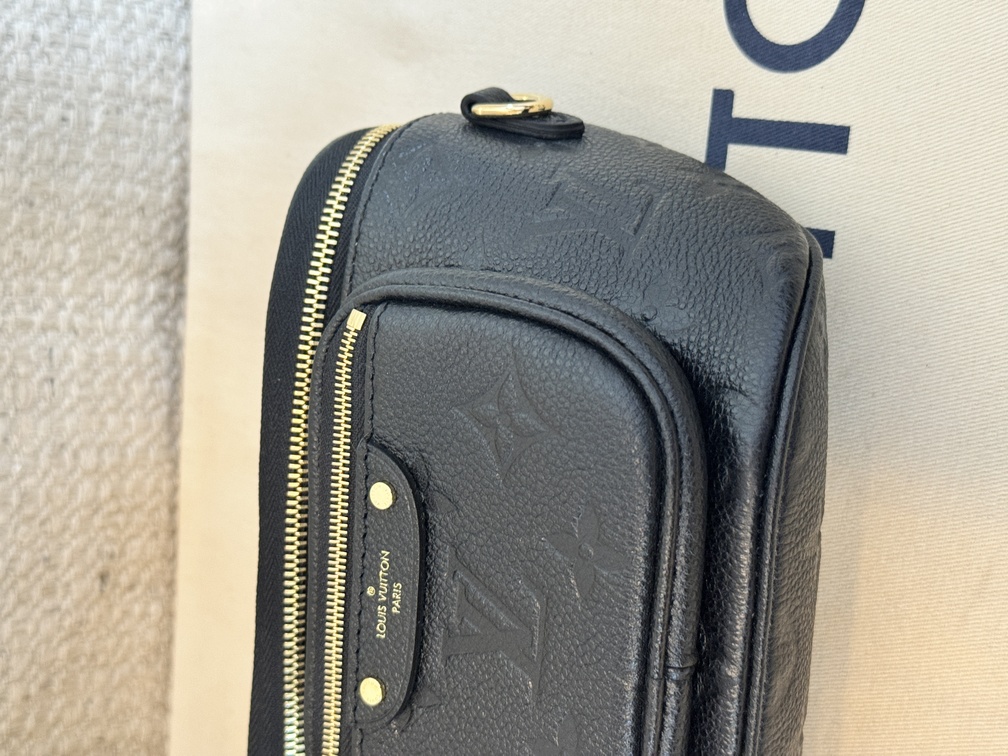 Mini Bumbag Empreinte schwarz