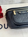 Mini Bumbag Empreinte schwarz
