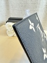 Pouch bicolor schwarz