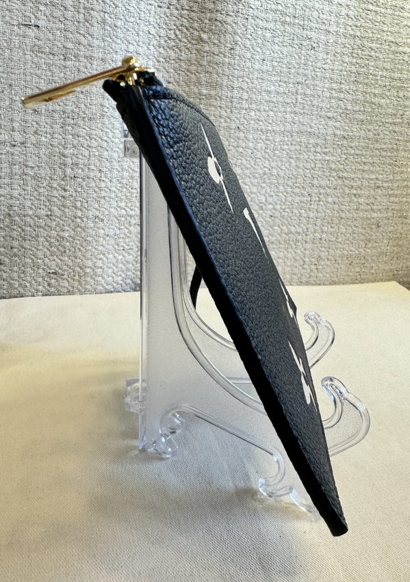 Pouch bicolor schwarz