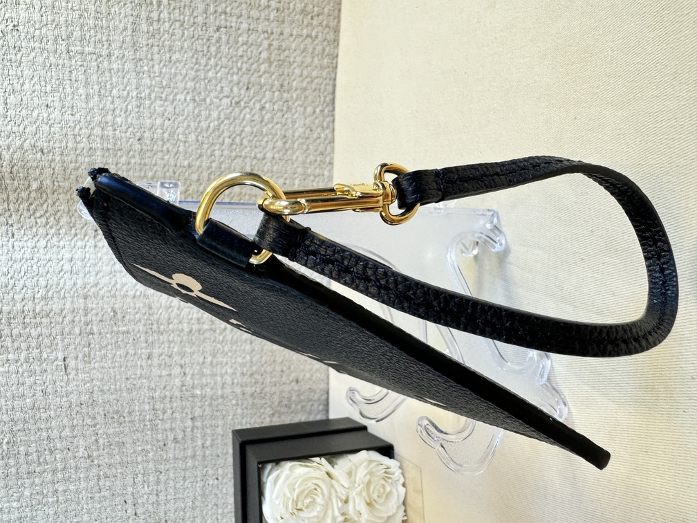 Pouch bicolor schwarz