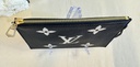 Pouch bicolor schwarz