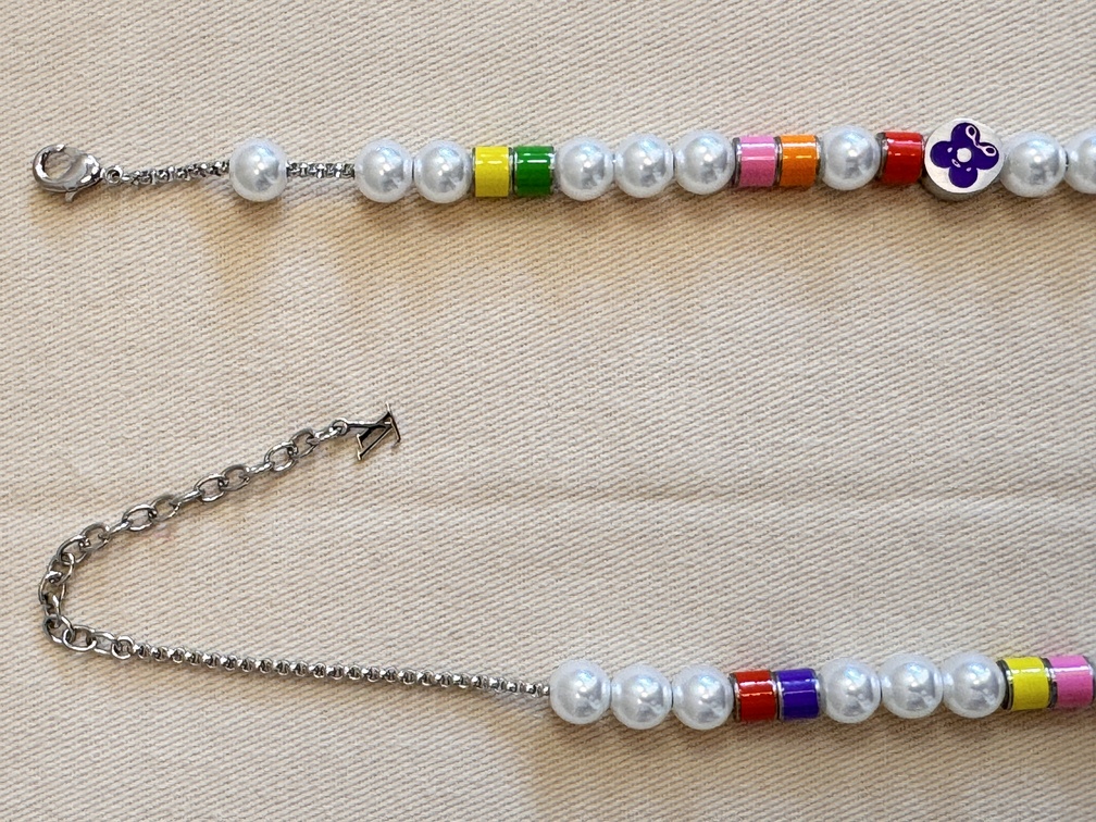 Halskette Taschenschmuck Pearls Party