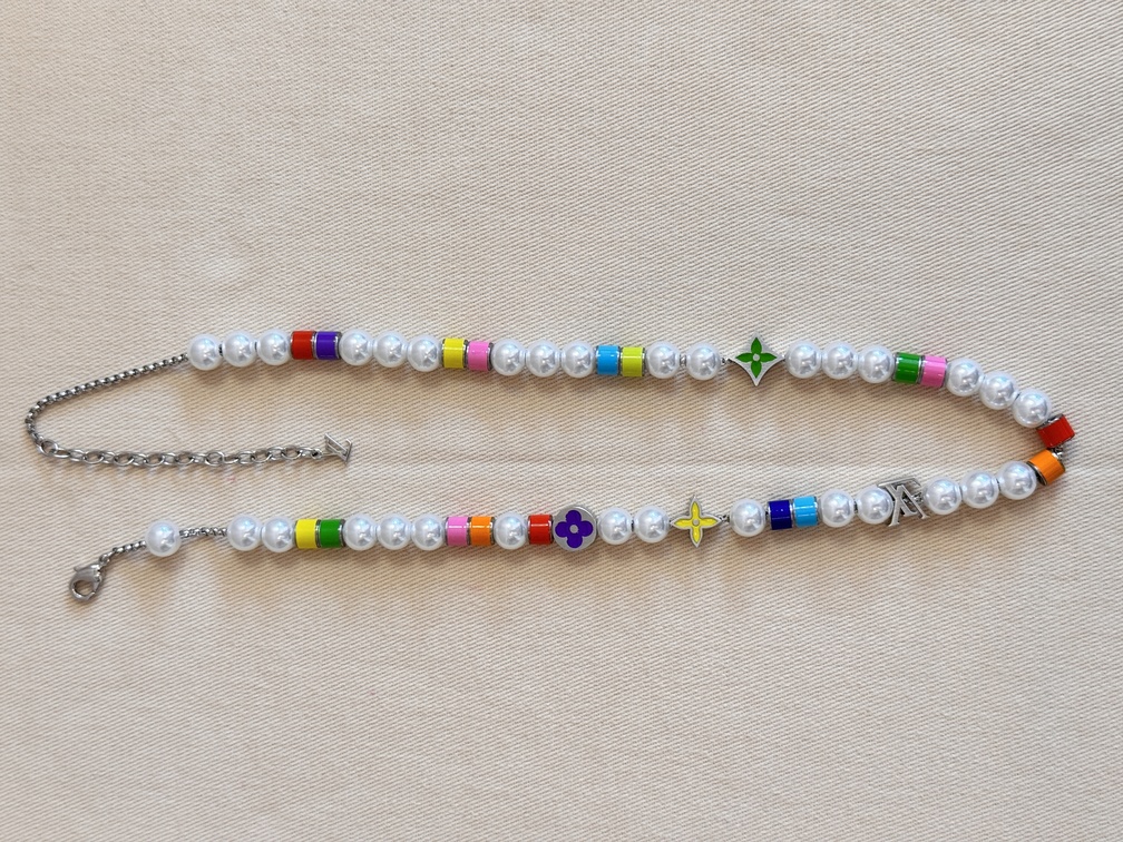 Halskette Taschenschmuck Pearls Party