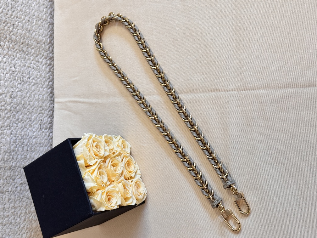 Kettengurt khaki gold