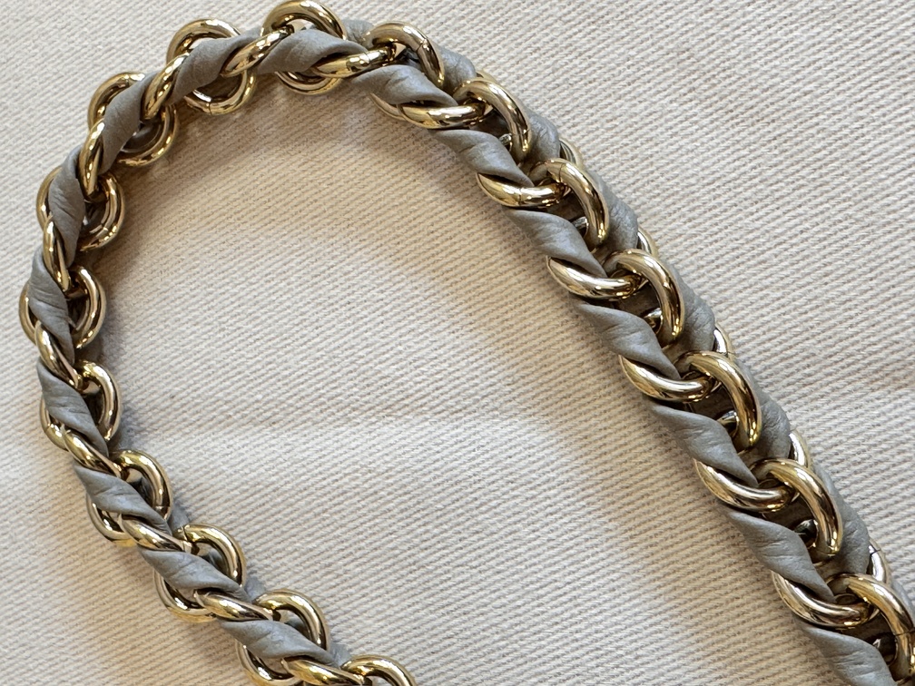 Kettengurt khaki gold