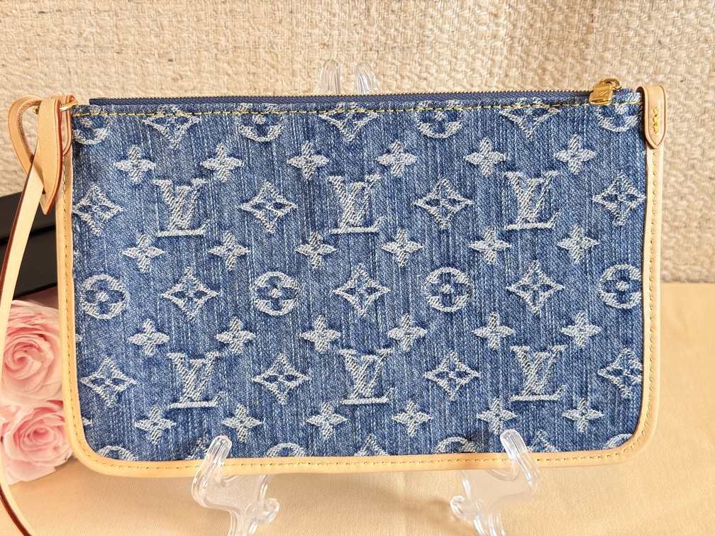 Pouch DENIM blau