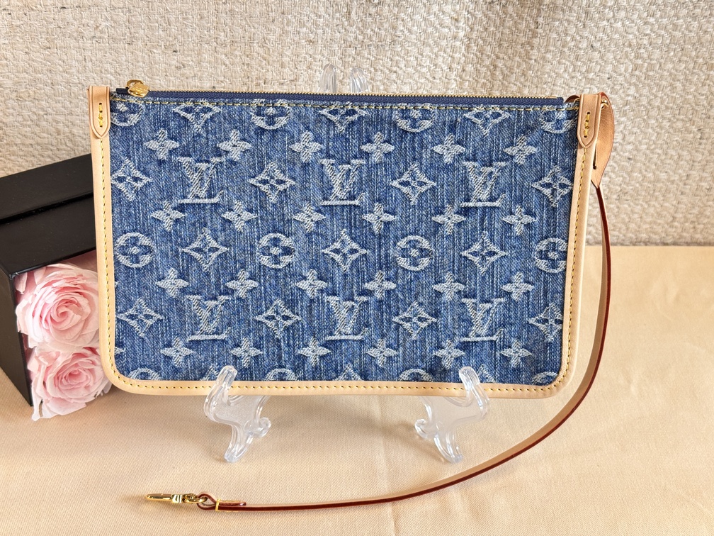 Pouch DENIM blau