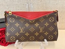 Pallas Clutch Monogram cerise