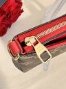 Pallas Clutch Monogram cerise