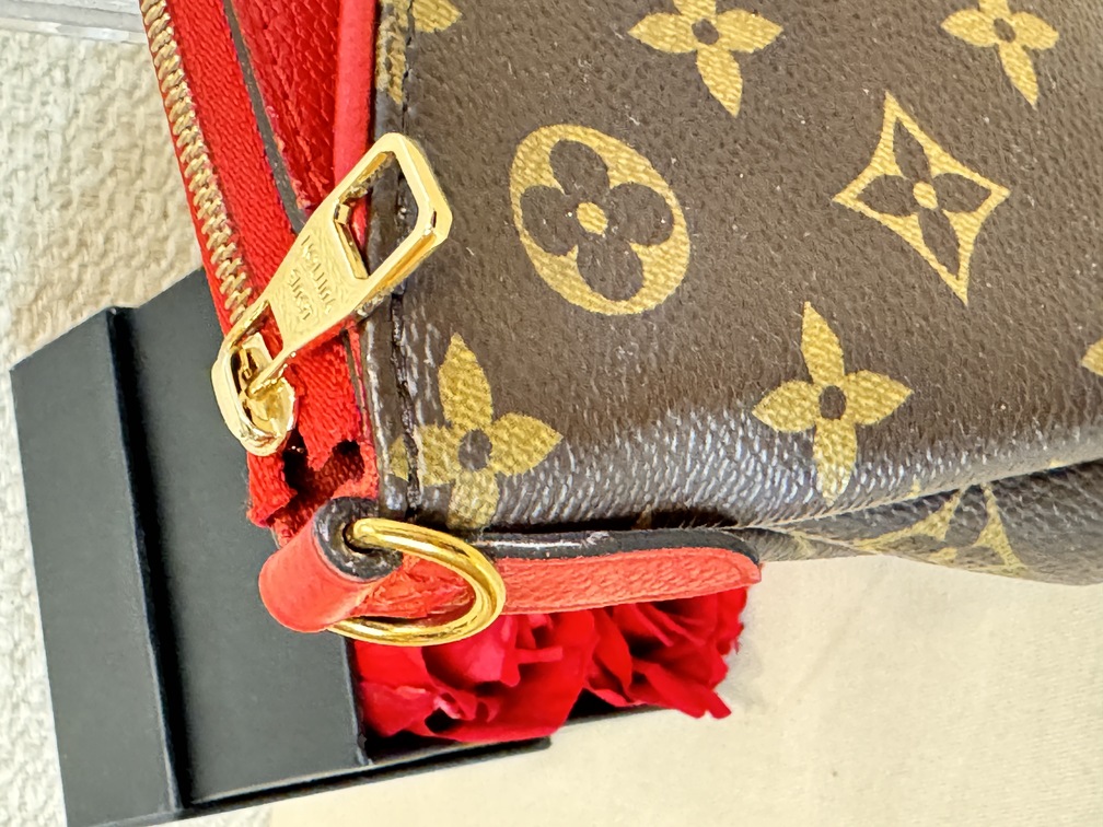 Pallas Clutch Monogram cerise