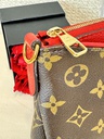 Pallas Clutch Monogram cerise