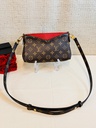 Pallas Clutch Monogram cerise