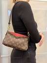 Pallas Clutch Monogram cerise