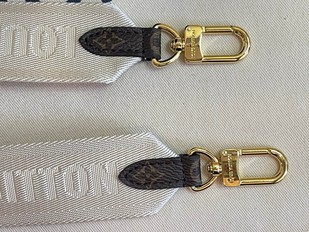 Bandouliere Schultergurt Creme Monogram