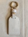 Adressanhänger klein creme