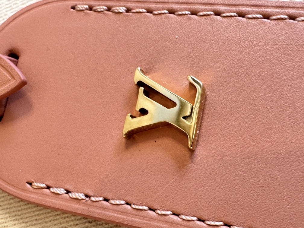 Adressanhänger klein peach